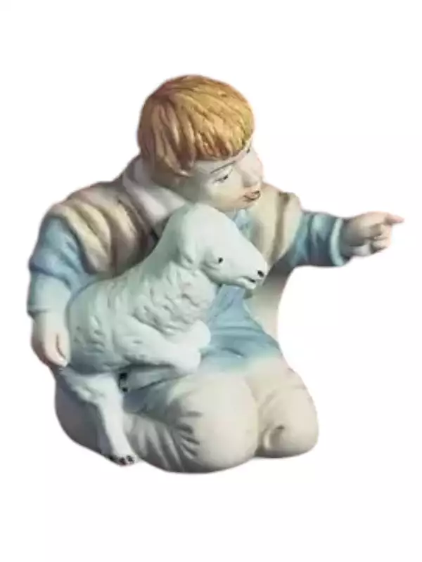 Chlapec s ovečkou