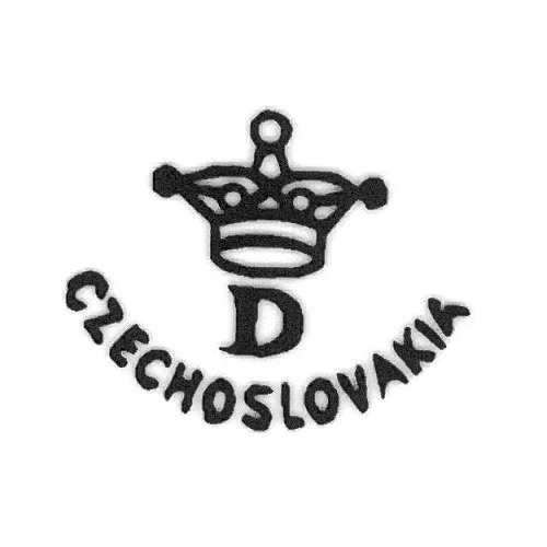 Historické značení výrobků porcelánky v Dubí (13) léta 1945-1959