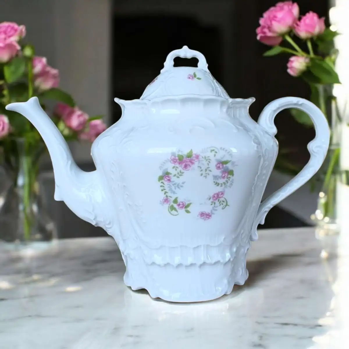 71002 Konvice čajová reliéfní Opera 1,20l