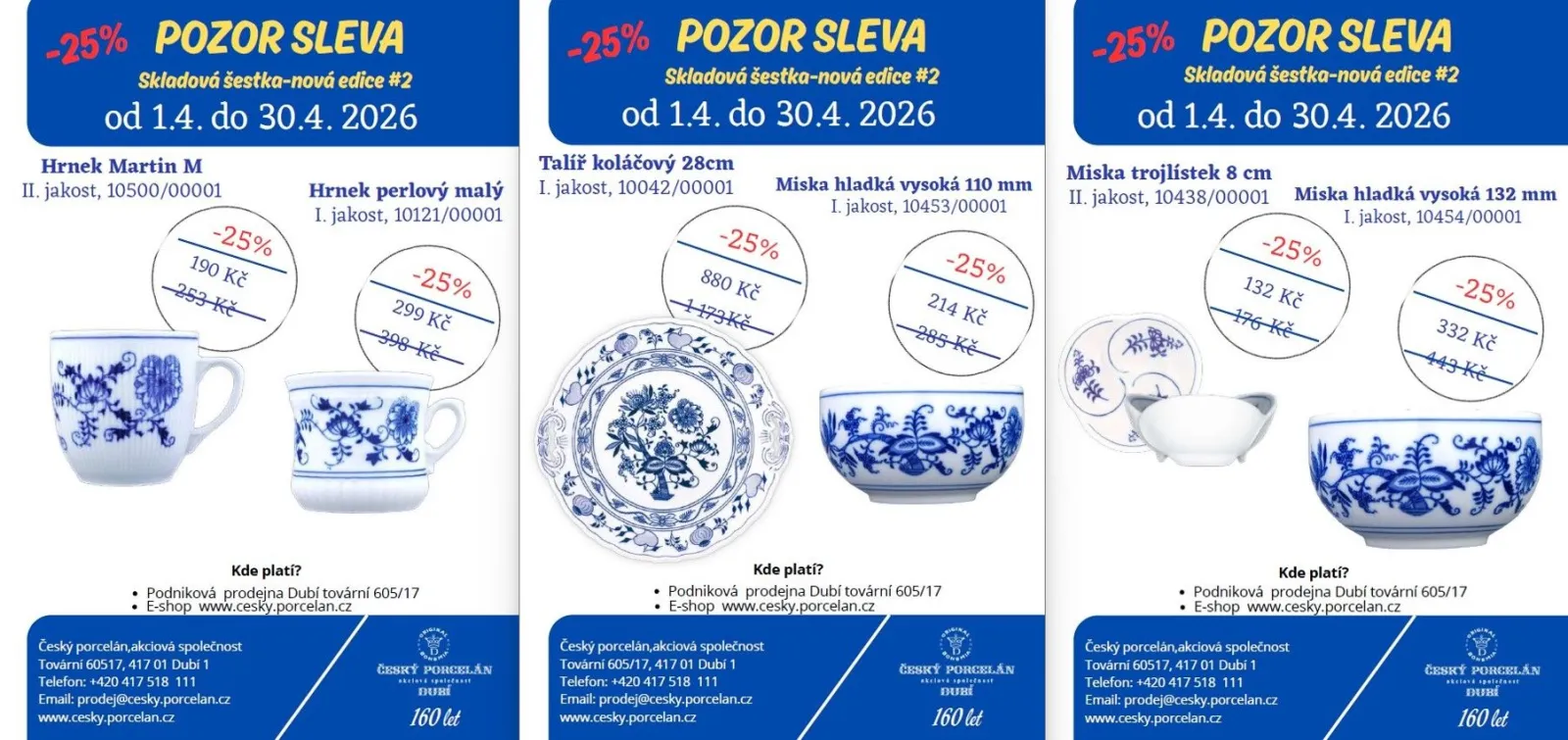 sleva 25% 1.4.-30.4.2026