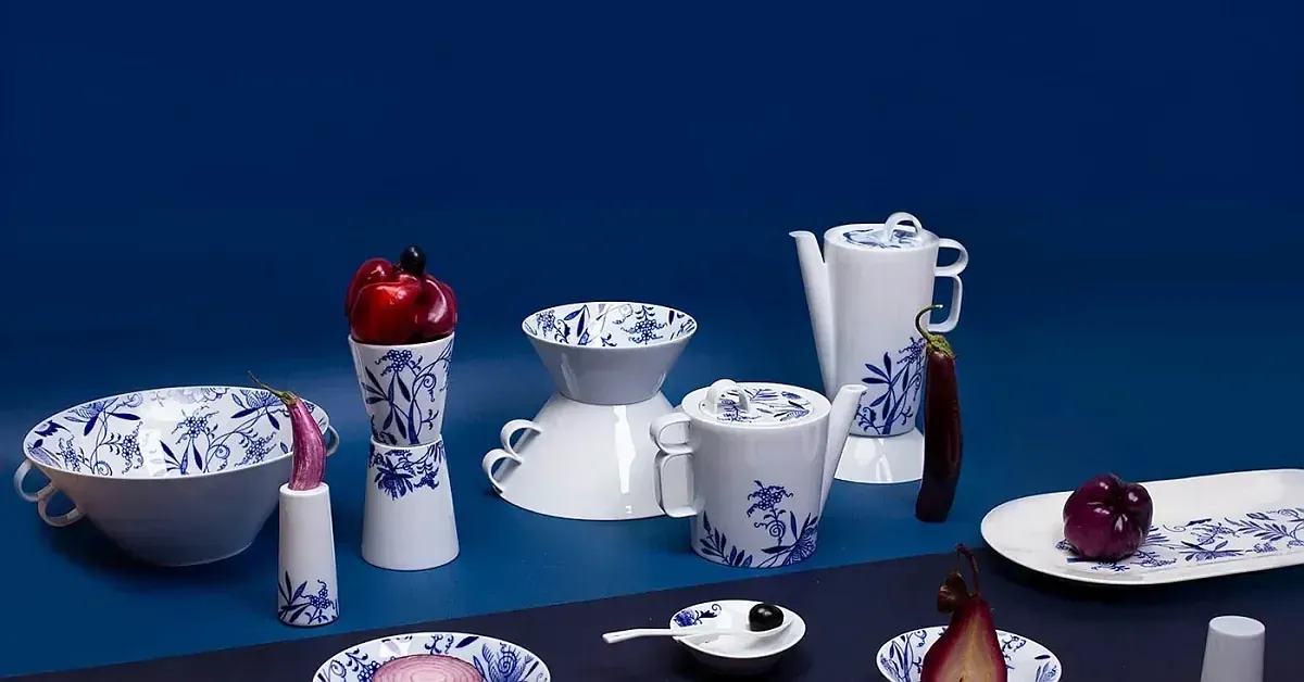 Bohemia Cobalt - jídelní souprava