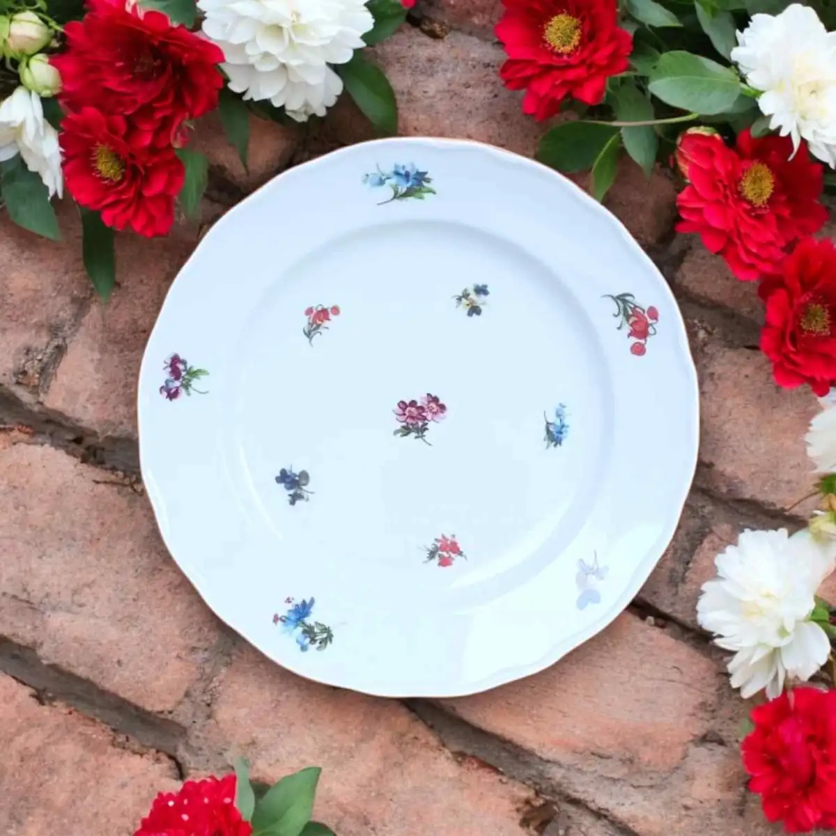 10009 Talíř dezertní praporový 19cm