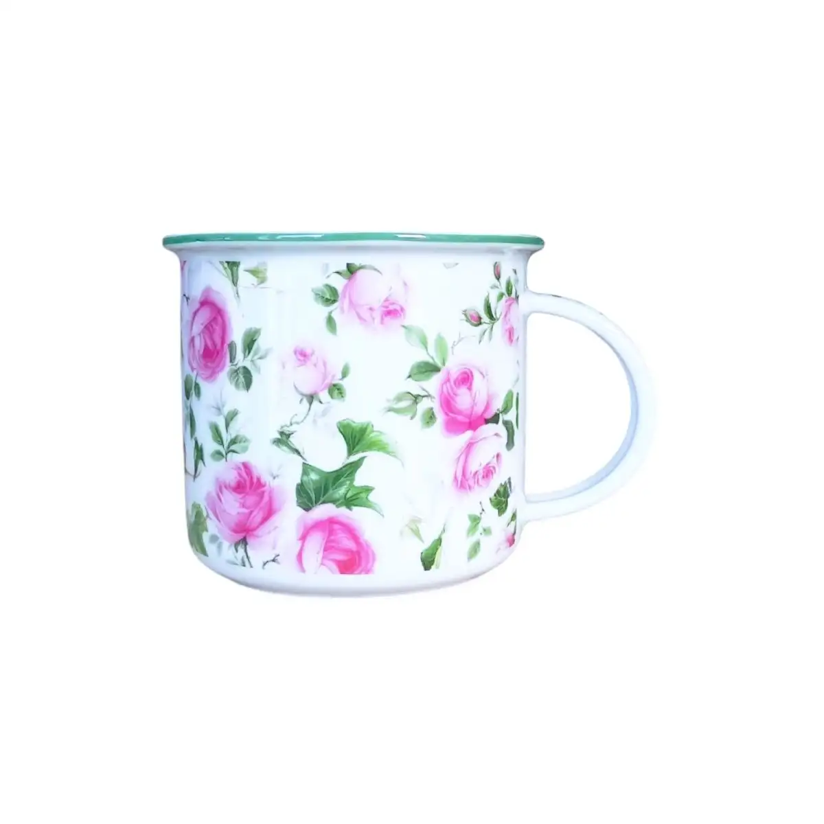 20219 Hrnek Tina 0,25l - Růže s břečťanem