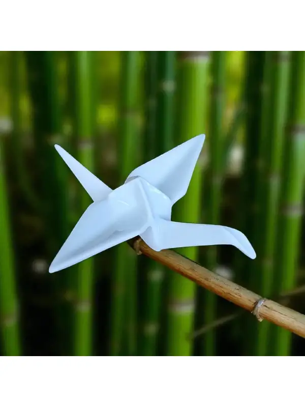 Origami - letící jeřáb