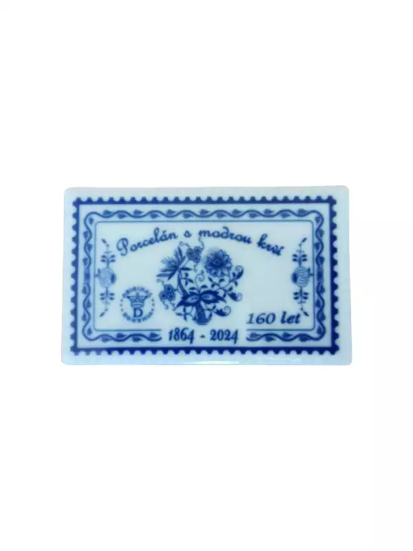 Známka poštovní 8x5cm