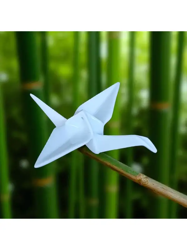 Origami - letící jeřáb závěsný