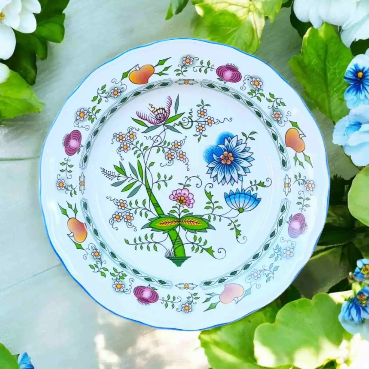 10002 Talíř hluboký praporový 24cm